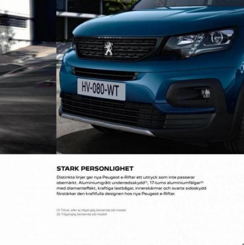 Peugeot Nya e-Rifter. Page 7
