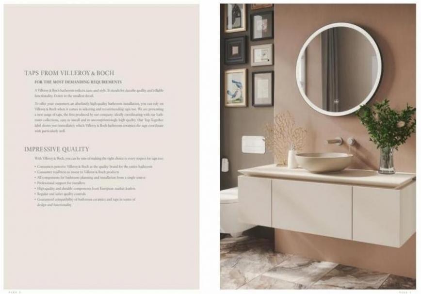 Taps & Fittings from Villeroy & Boch. Page 2