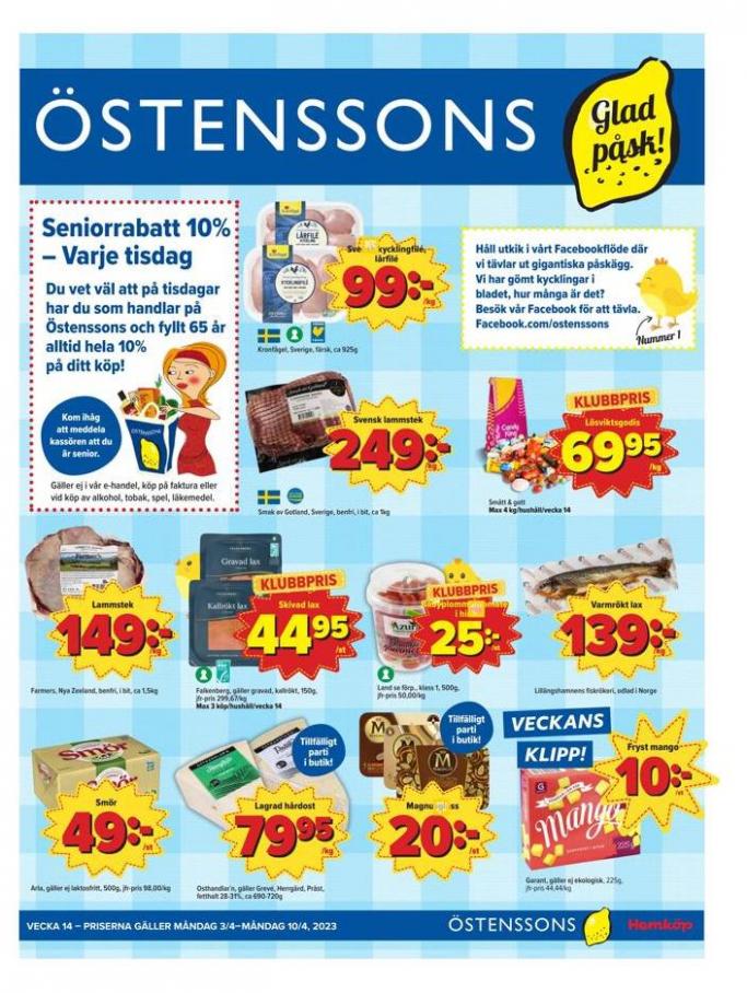 Östenssons reklambad. Östenssons (2023-04-10-2023-04-10)