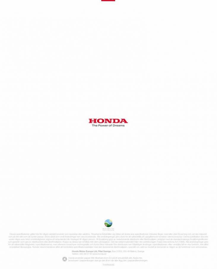 Honda HR-V Broschyr. Page 50