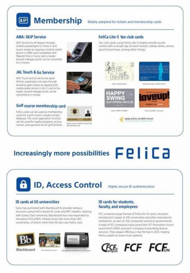 Sony FeliCa. Page 4