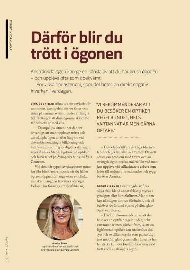 Synoptik Magazine. Page 30