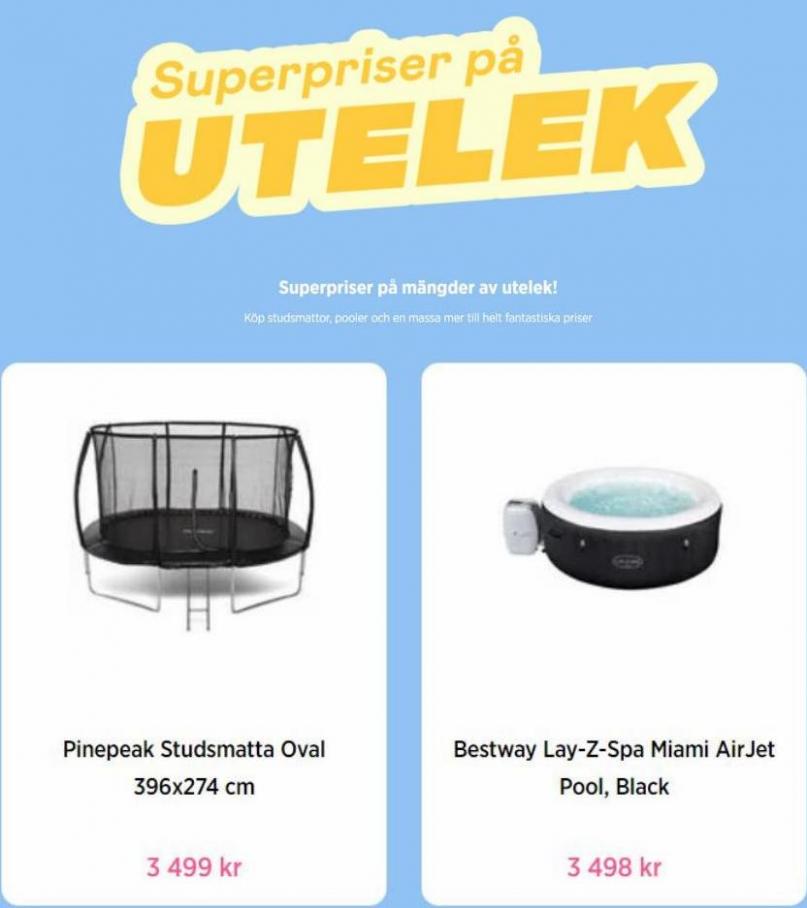 Superpriser på UTELEK. Page 8