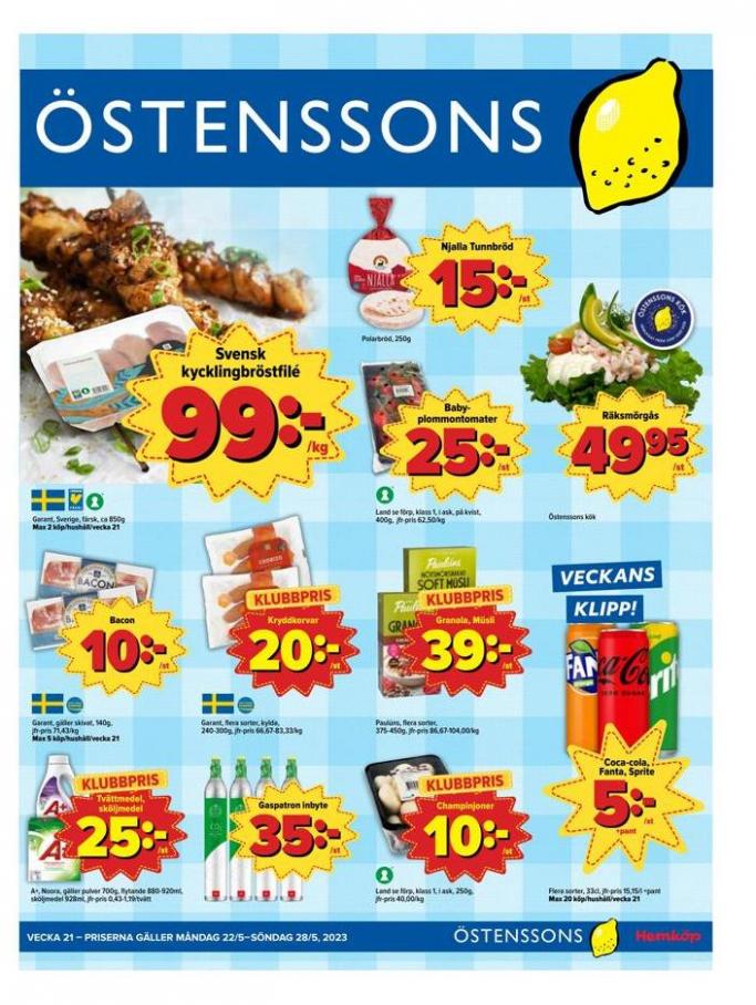 Östenssons reklambad. Östenssons (2023-05-28-2023-05-28)