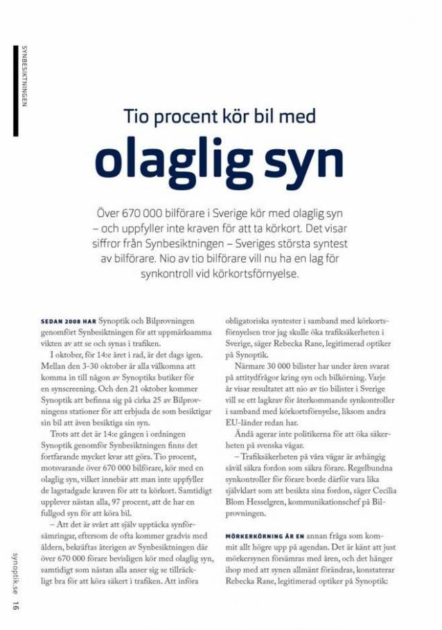 Synoptik Magazine. Page 16