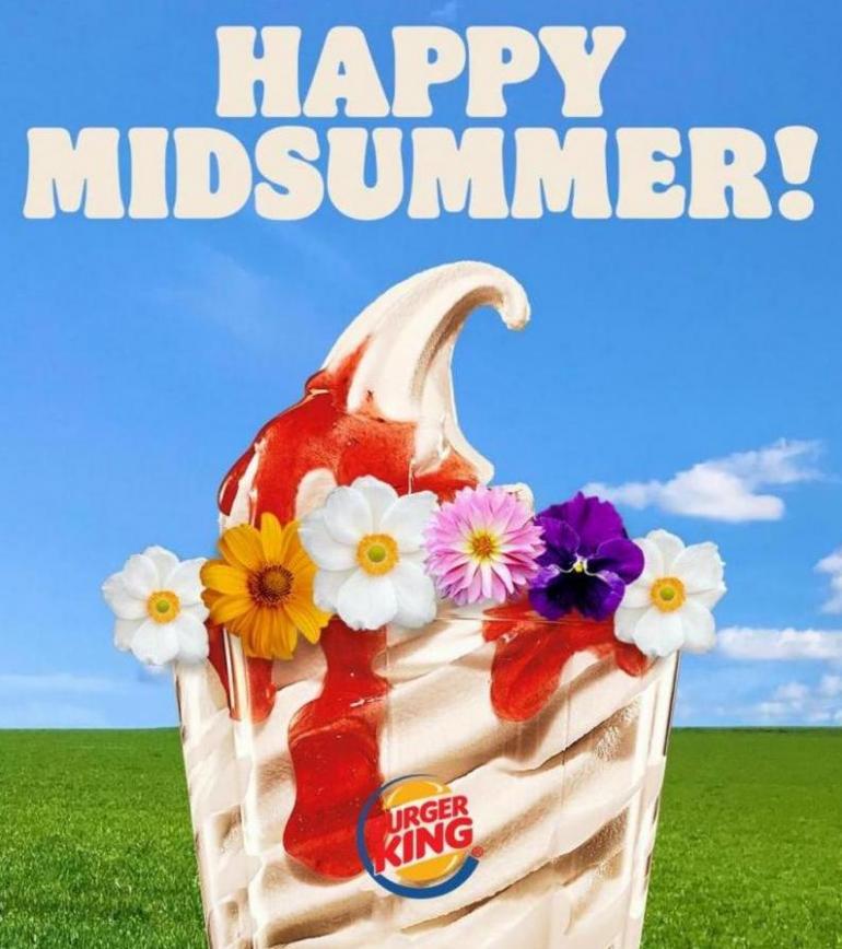 Happy Midsummer!. Burger King (2023-08-25-2023-08-25)