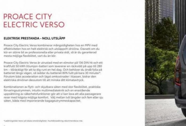 Toyota Proace City Electric Verso. Page 6