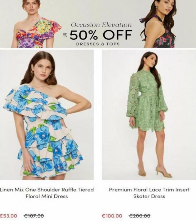 Up to 50% Off Dresses & Tops. Page 7