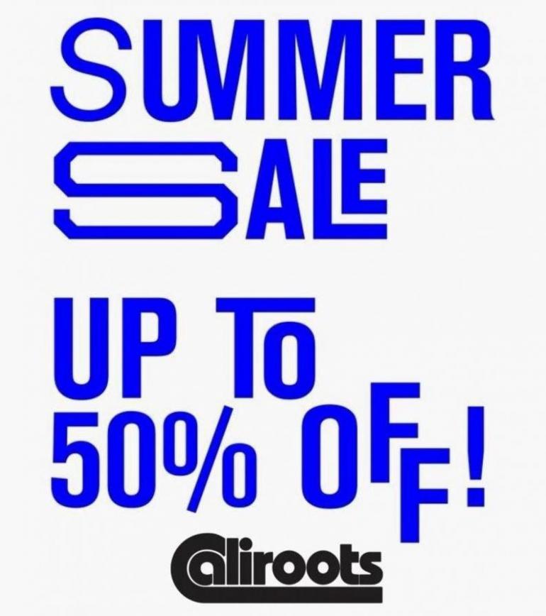 Summer Sale. Caliroots (2023-07-29-2023-07-29)