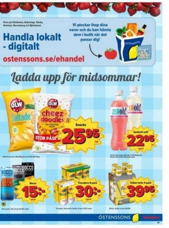 Östenssons reklambad. Page 11