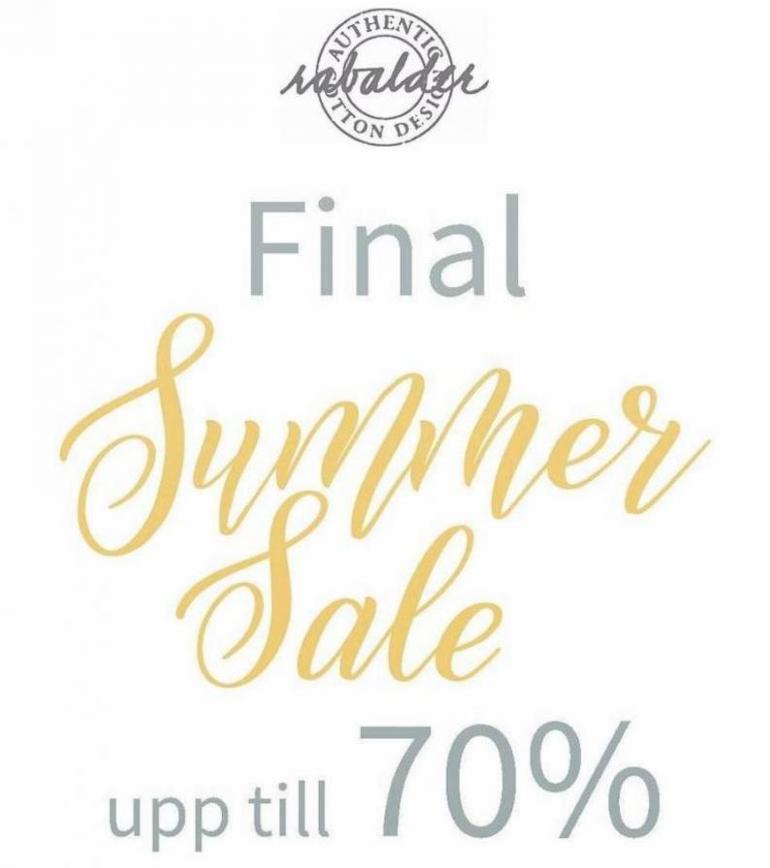 Final Summer Sale. Rabalder (2023-07-28-2023-07-28)
