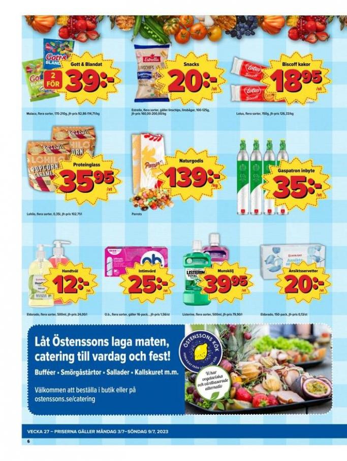 Östenssons reklambad. Page 6