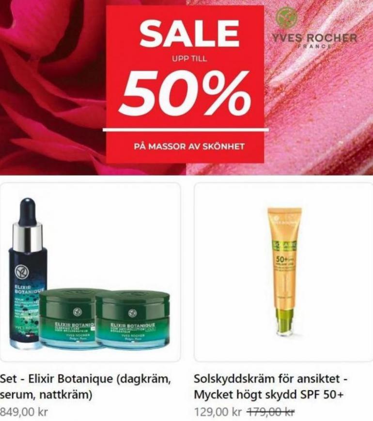 Sale up till 50%. Page 6