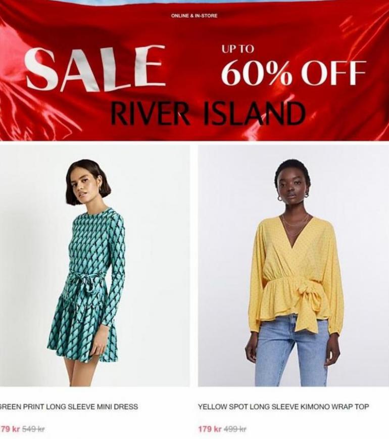 Sale up to 60%. River Island (2023-08-25-2023-08-25)