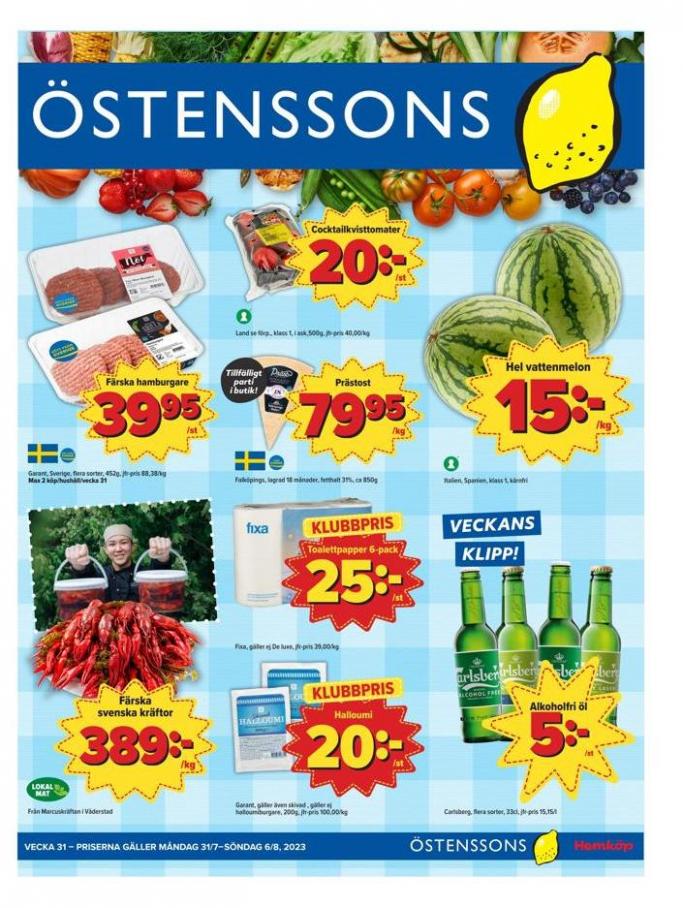 Östenssons reklambad. Östenssons (2023-08-06-2023-08-06)
