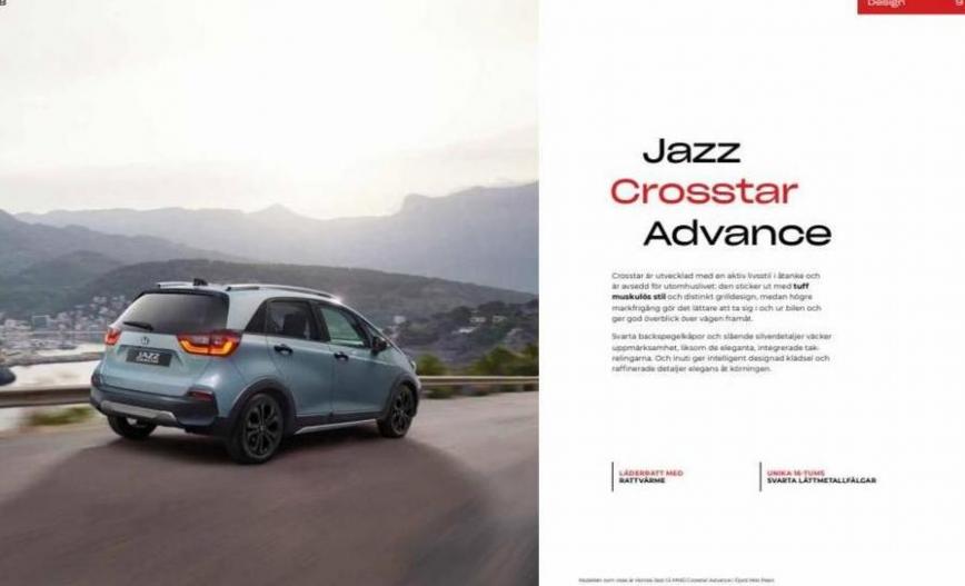 Honda Jazz Hybrid Crosstar broschyr. Page 5
