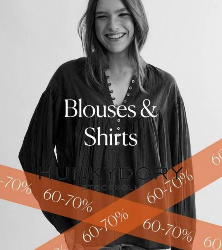 Blouses & Shirts Clearance Sale. Hunkydory (2023-10-14-2023-10-14)