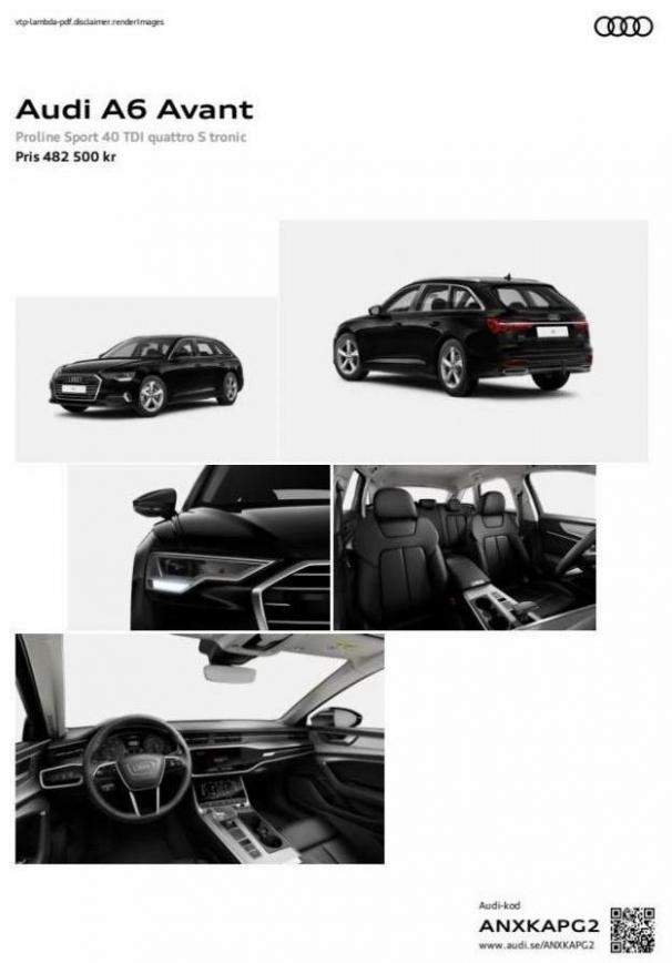Audi A6 Avant. Page 1