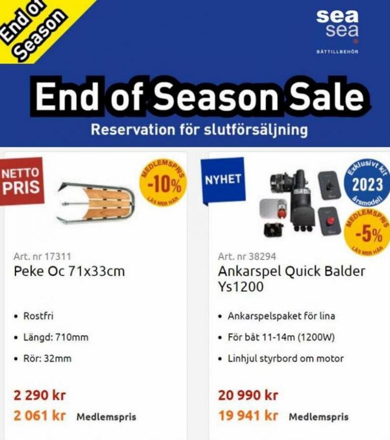 End of Season Sale. Page 8