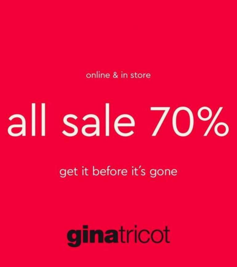 All Sale 70%. Gina Tricot (2023-10-07-2023-10-07)