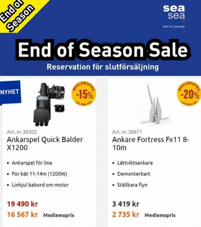 End of Season Sale. Page 9
