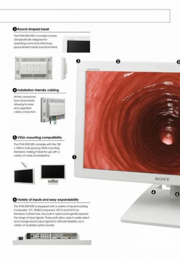 Sony OLED Medical Monitor. Page 5