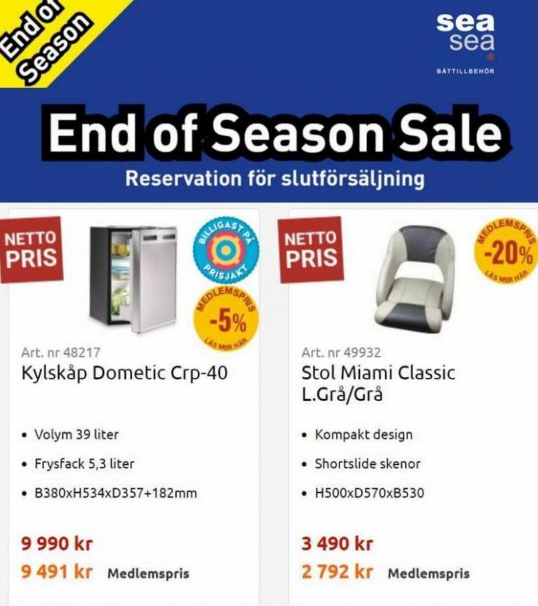 End of Season Sale. Page 12