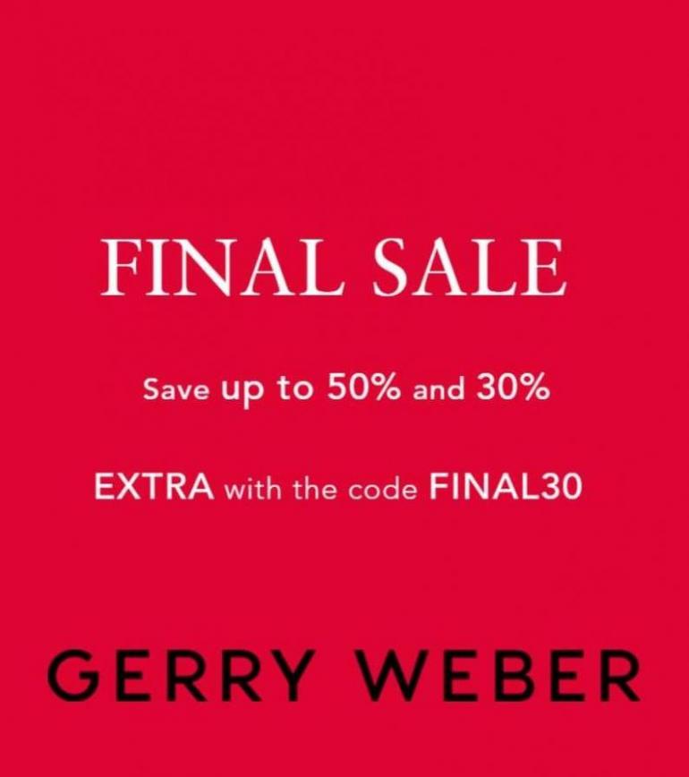 Gerry Weber Final Sale. Gerry Weber (2023-09-29-2023-09-29)