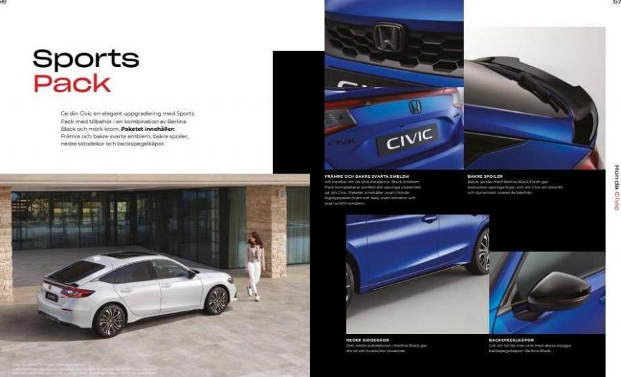 Honda Civic Hybrid Broschyr. Page 29