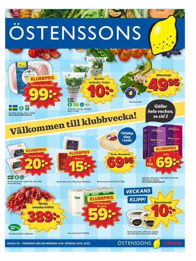 Ã–stenssons reklambad. Östenssons (2023-08-20-2023-08-20)