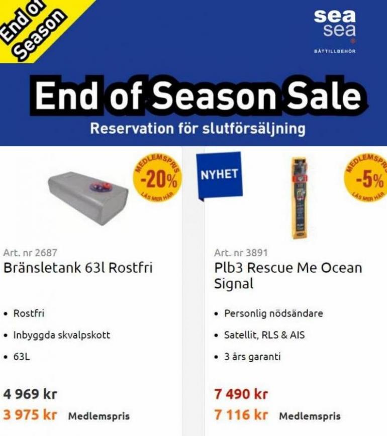 End of Season Sale. Page 2