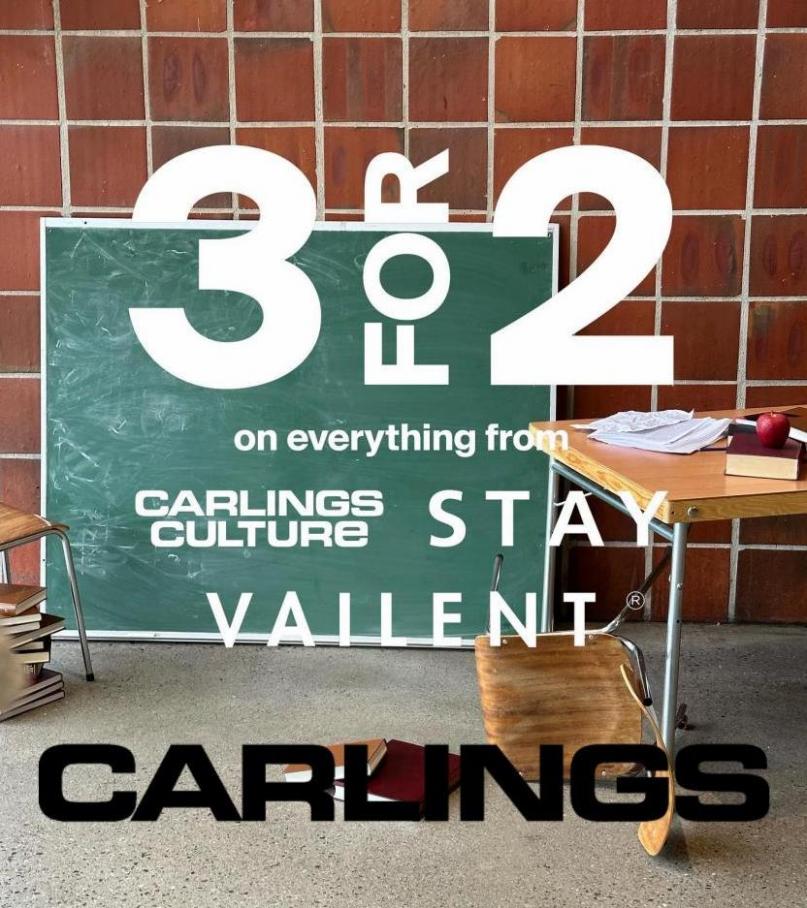Carlings 3 för 2 på allt från Vailent. Carlings (2023-08-31-2023-08-31)