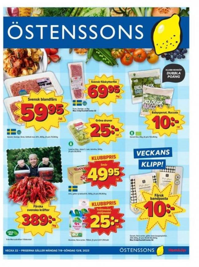 Östenssons reklambad. Östenssons (2023-08-13-2023-08-13)