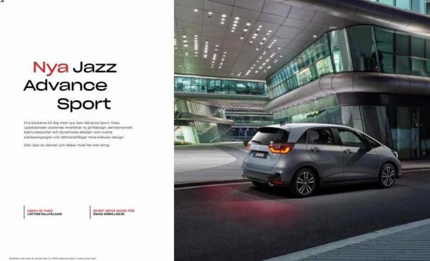 Honda Jazz Hybrid Broschyr. Page 8