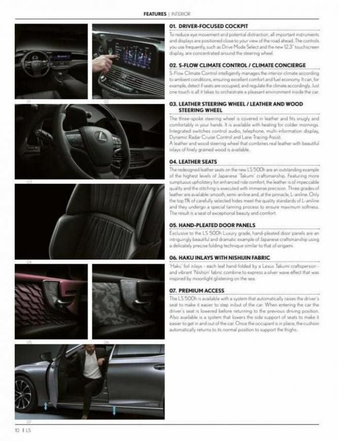 Lexus LS. Page 10