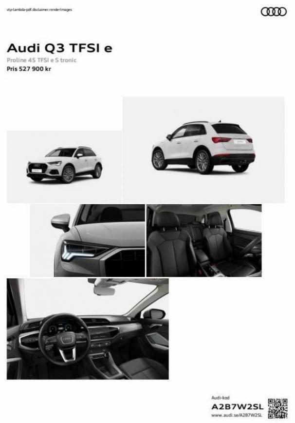 Audi Q3 TFSI e. Page 1