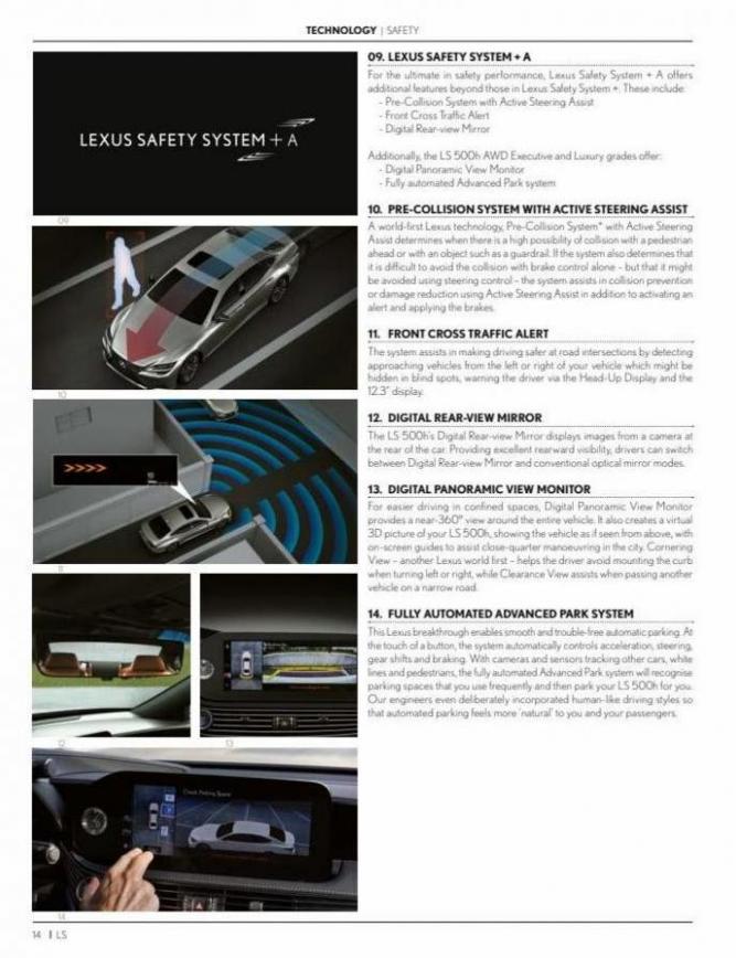Lexus LS. Page 14