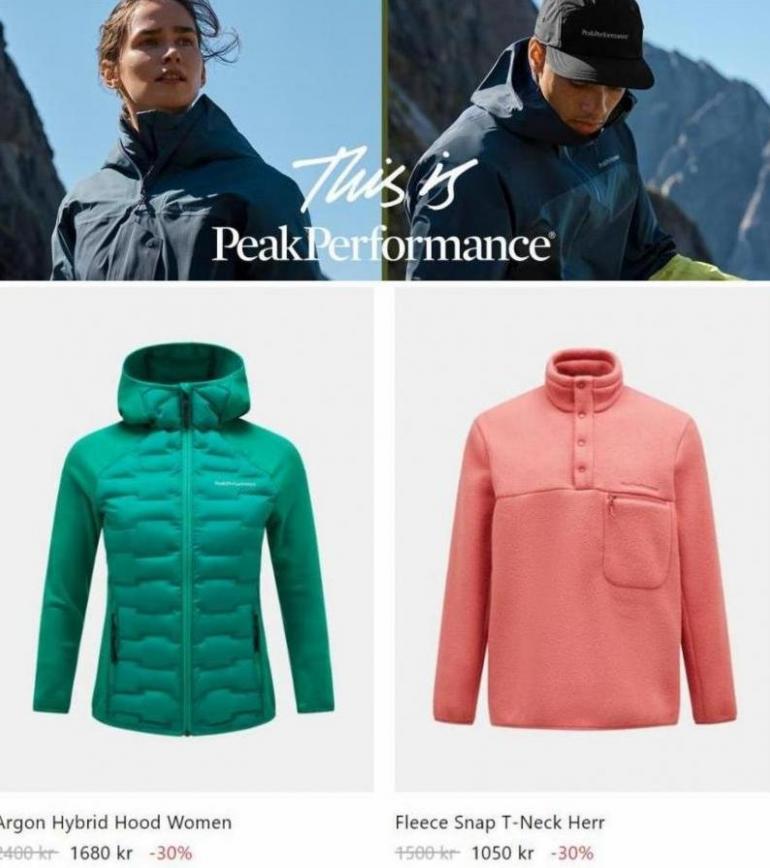 Peak Performance Outlet. Page 2