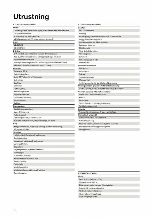 Volvo A60H. Page 20