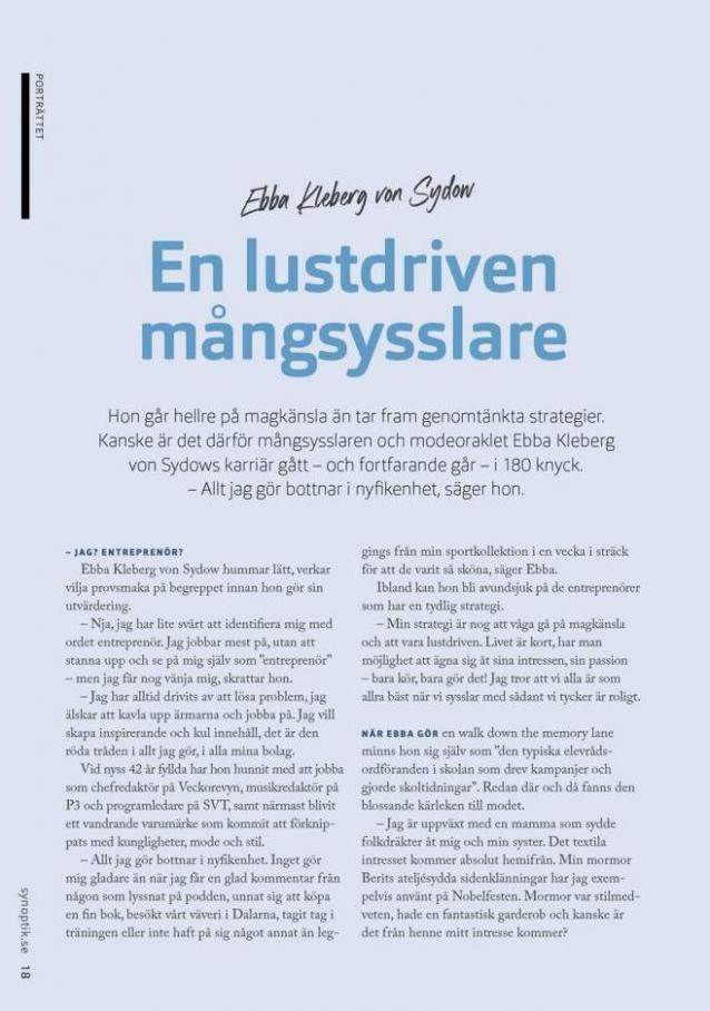 Synoptik Magazine. Page 18