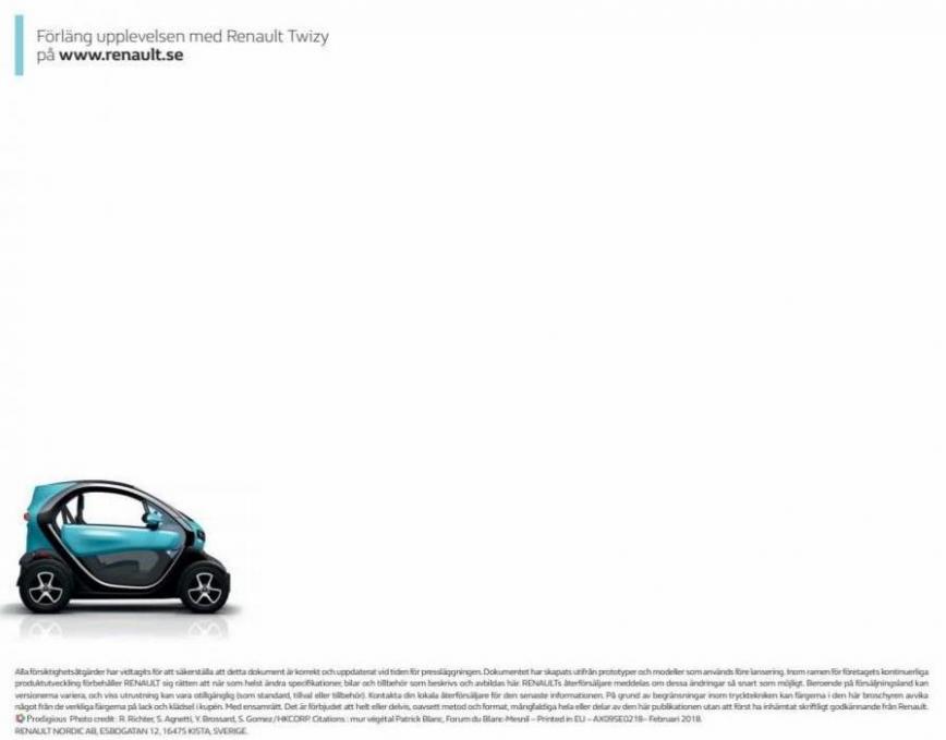 Renault Twizy E-Tech. Page 20