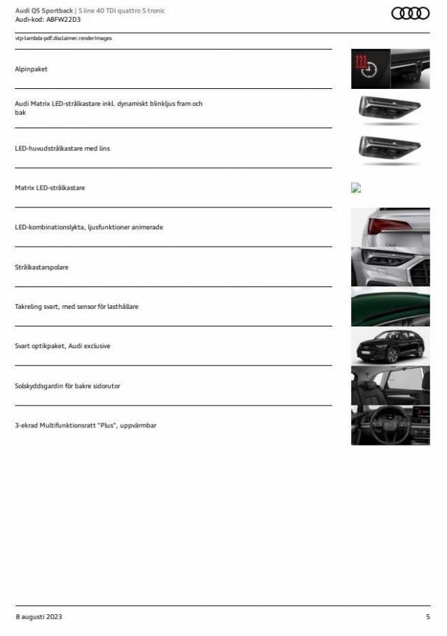 Audi Q5 Sportback. Page 5