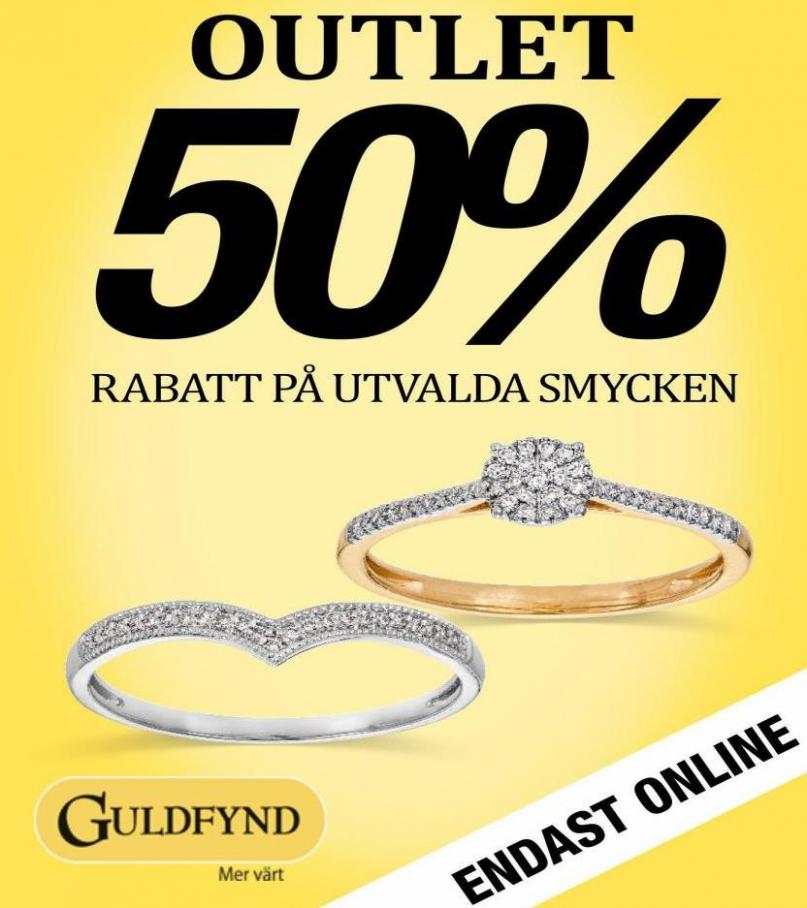 Outlet 50%. Guldfynd (2023-09-22-2023-09-22)