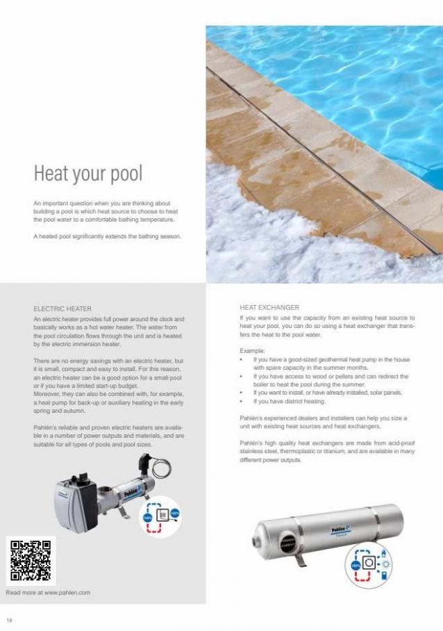 Pahlen Premium pool solutions. Page 18