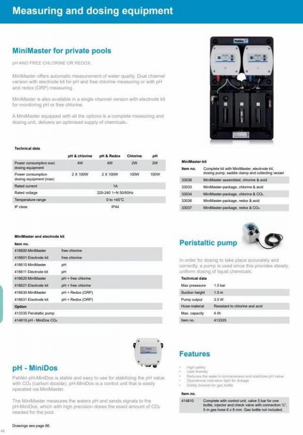 Pahlen Product Catalogue. Page 46