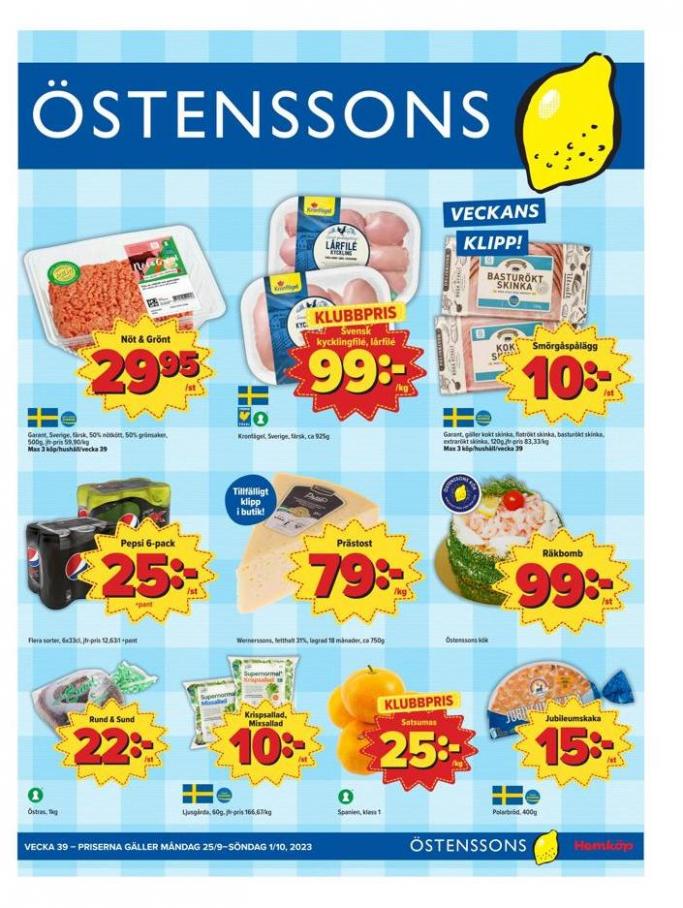 Östenssons reklambad. Östenssons (2023-10-01-2023-10-01)