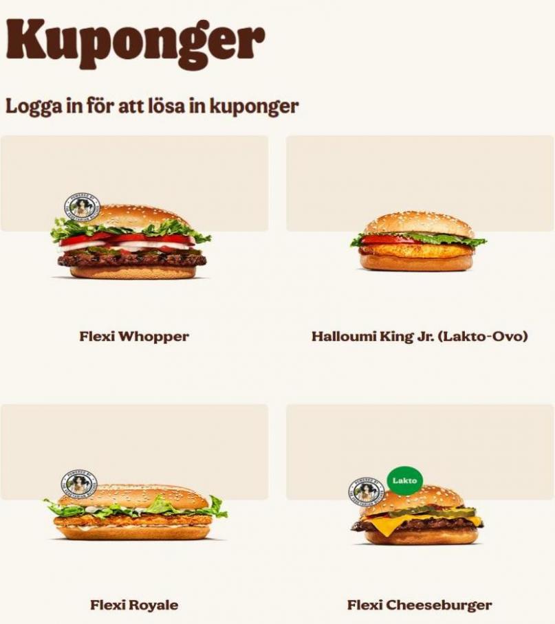 Burger King Meny. Page 8