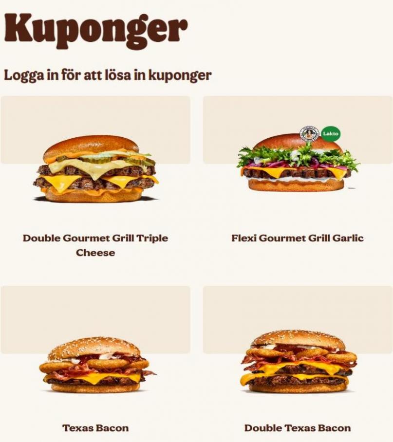 Burger King Meny. Page 4