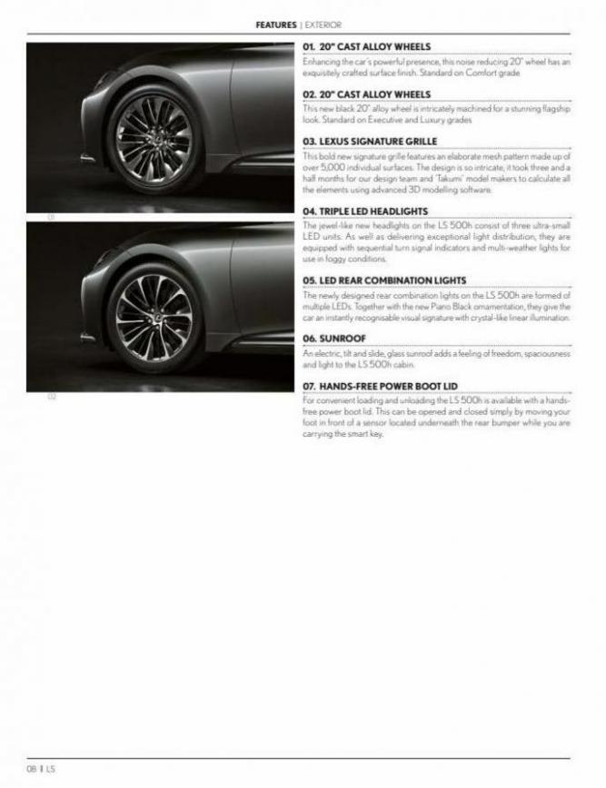 Lexus LS. Page 8