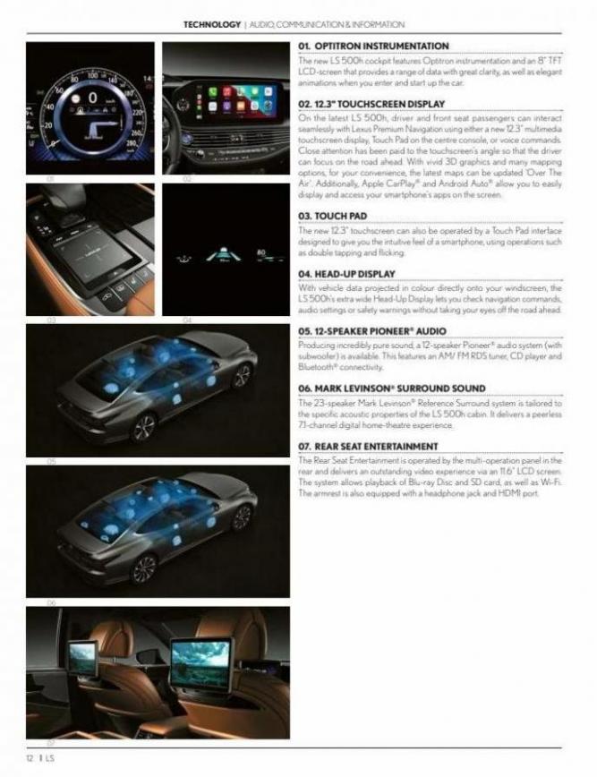 Lexus LS. Page 12